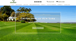 Desktop Screenshot of greenlawnsnewyork.com
